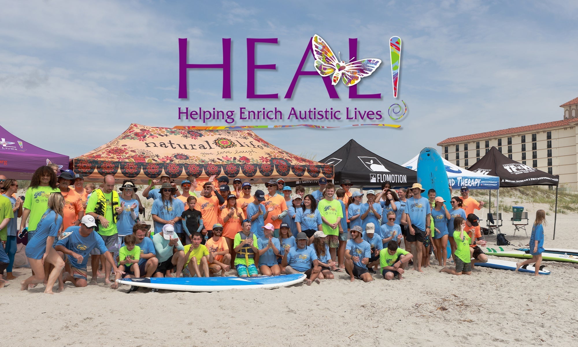 Flomotion x HEAL: Surfing with Purpose