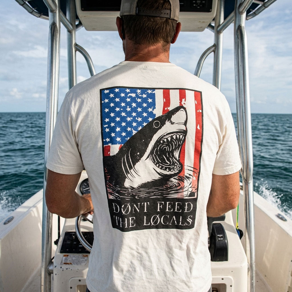 Dont Feed the Locals USA Tee