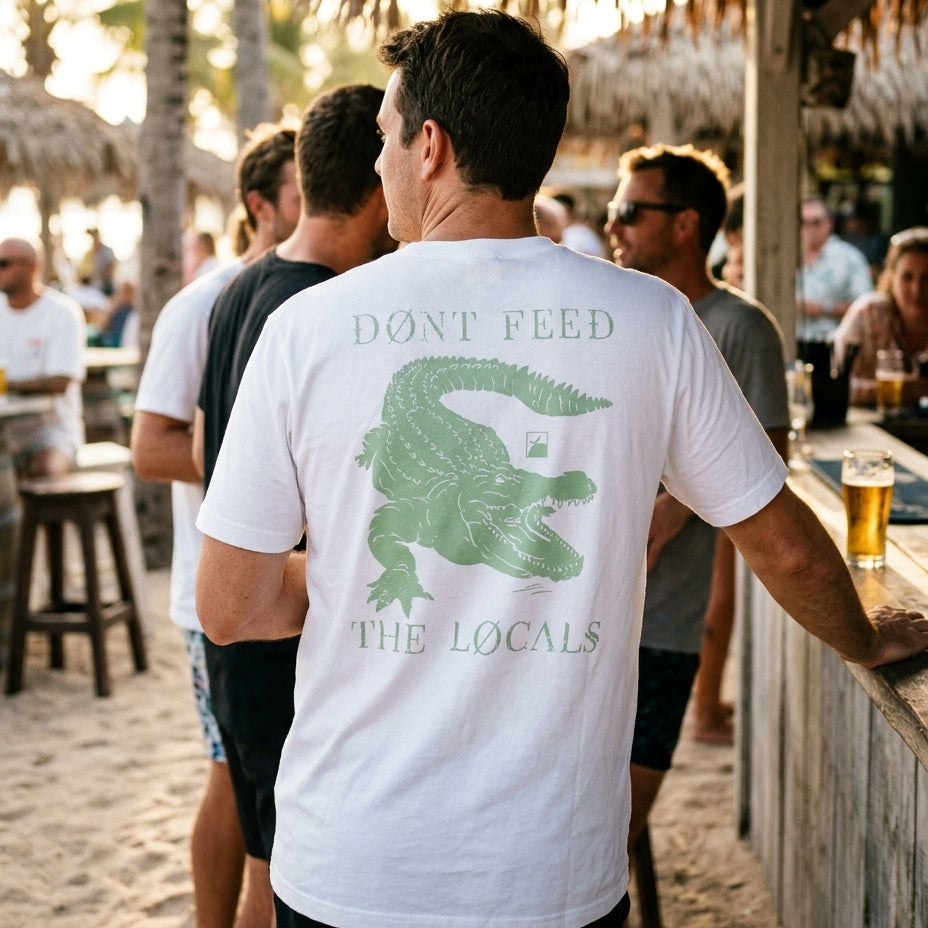 Dont Feed the Locals Relaxed Fit Tee
