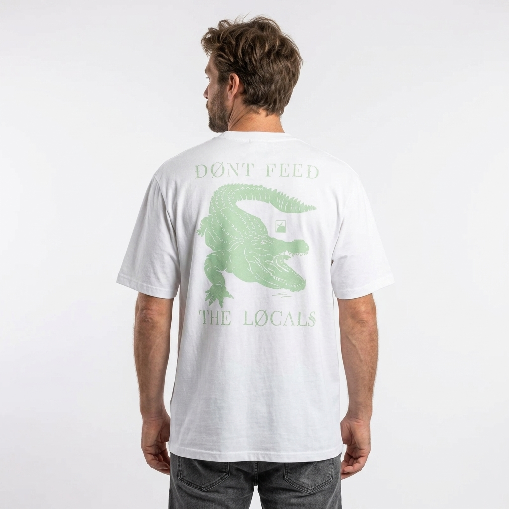 Dont Feed the Locals Relaxed Fit Tee
