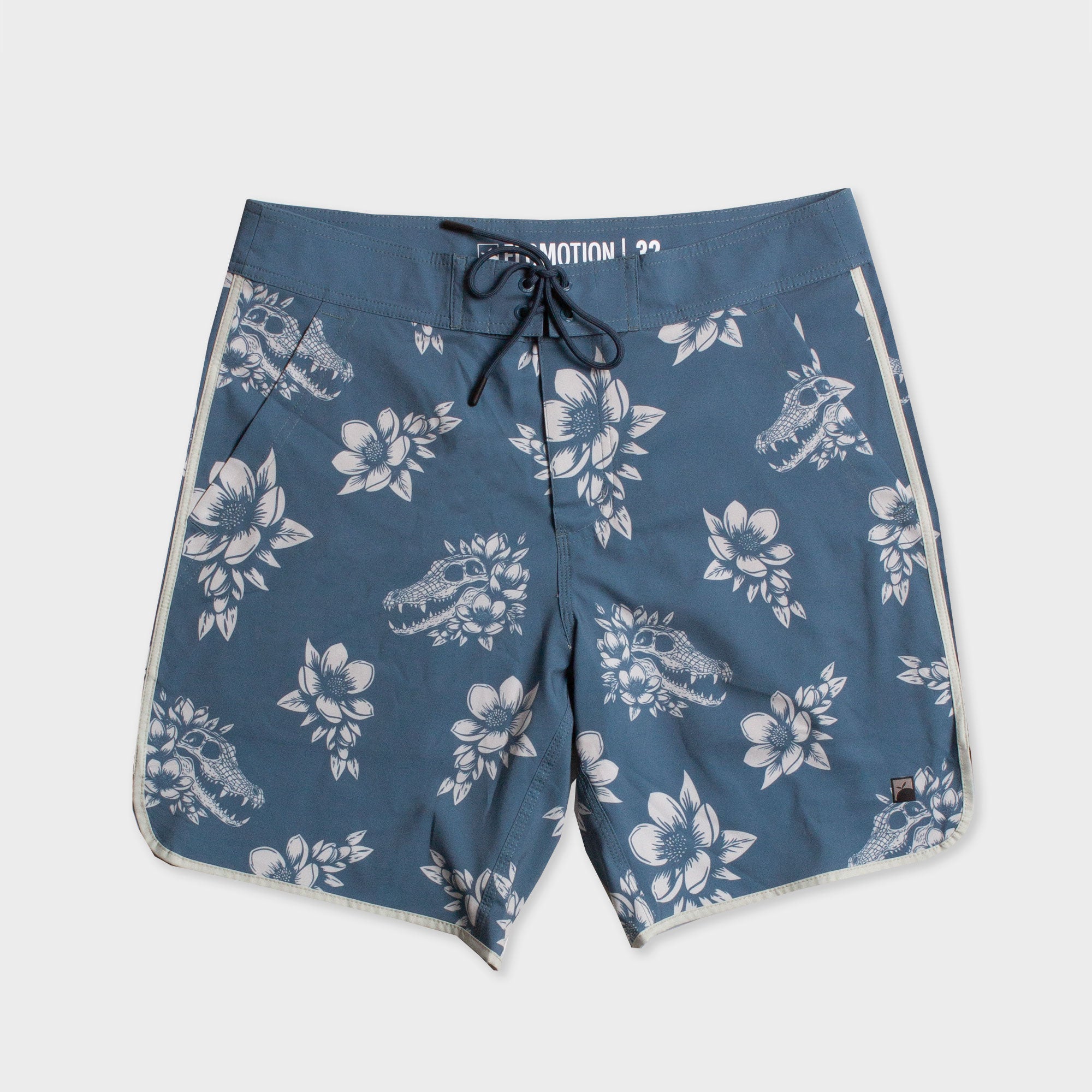 Gator Grunge Scallop Boardshorts