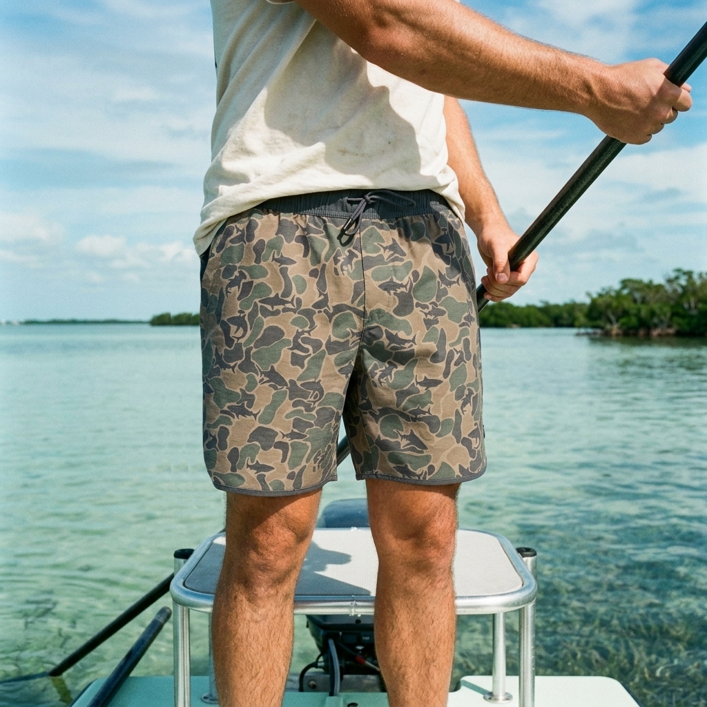 Shark Camo Volleyshorts