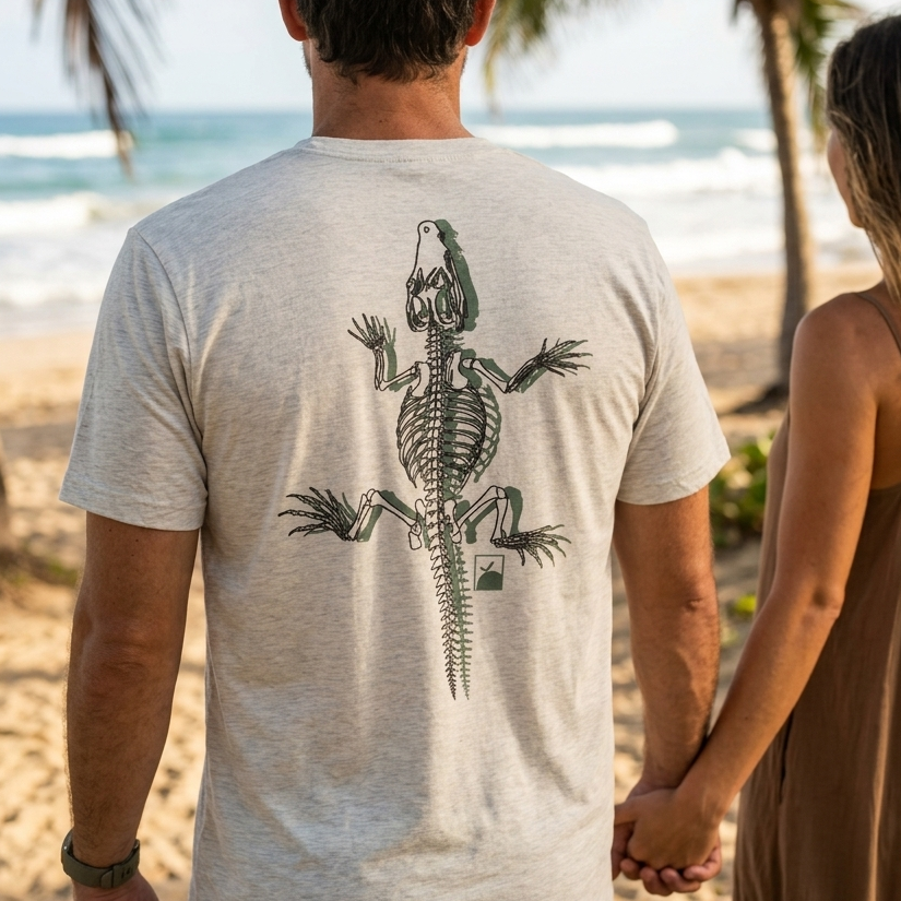 Gator Skelly Tee