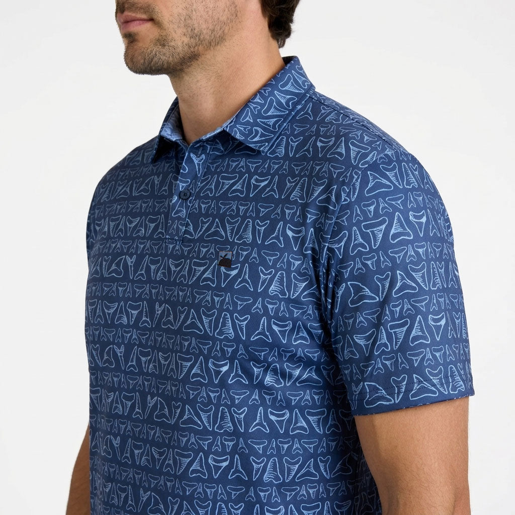 Toothy Stripe Polo