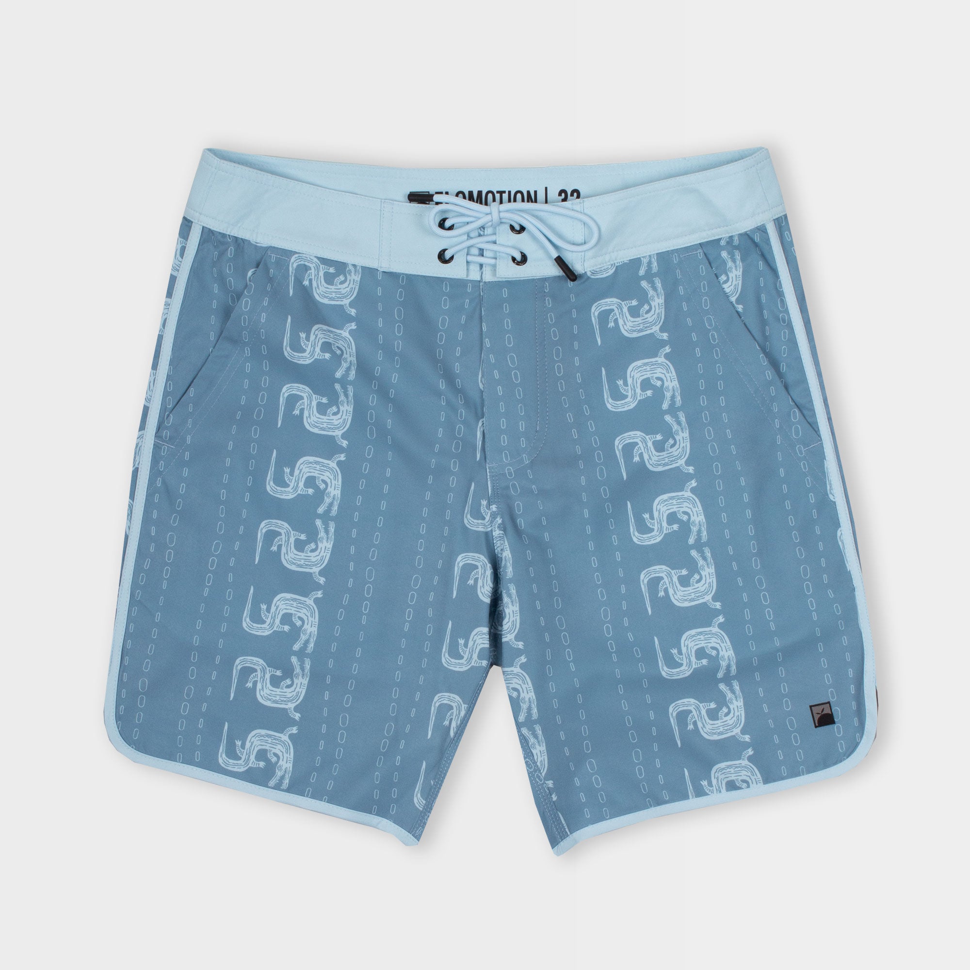 Aztec Scalloped Boardshort