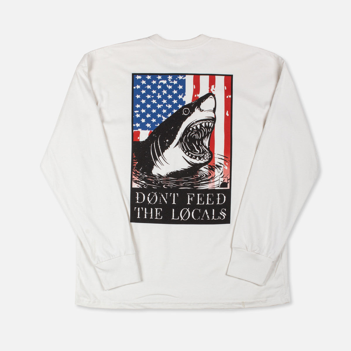 Dont Feed the Locals USA LS Heavyweight Tee