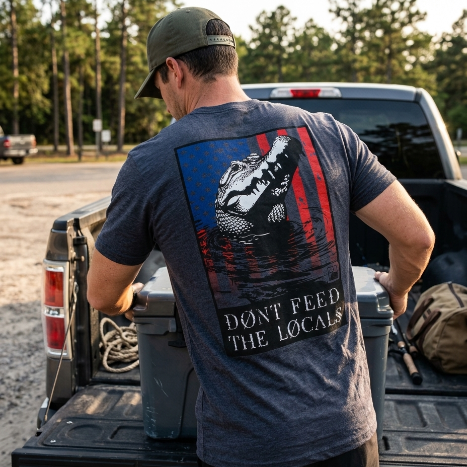 dont feed the locals usa shirt