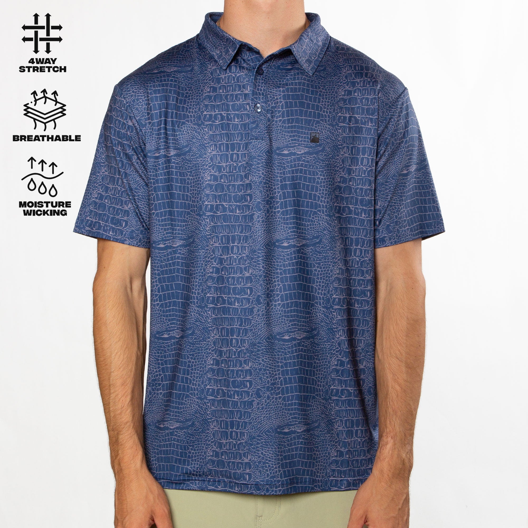 Gator Camo Polo