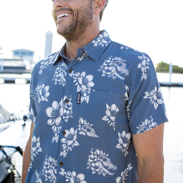 gator dress shirt Gator Flavor Hawaiian Shirt: Men's Summer Outfits