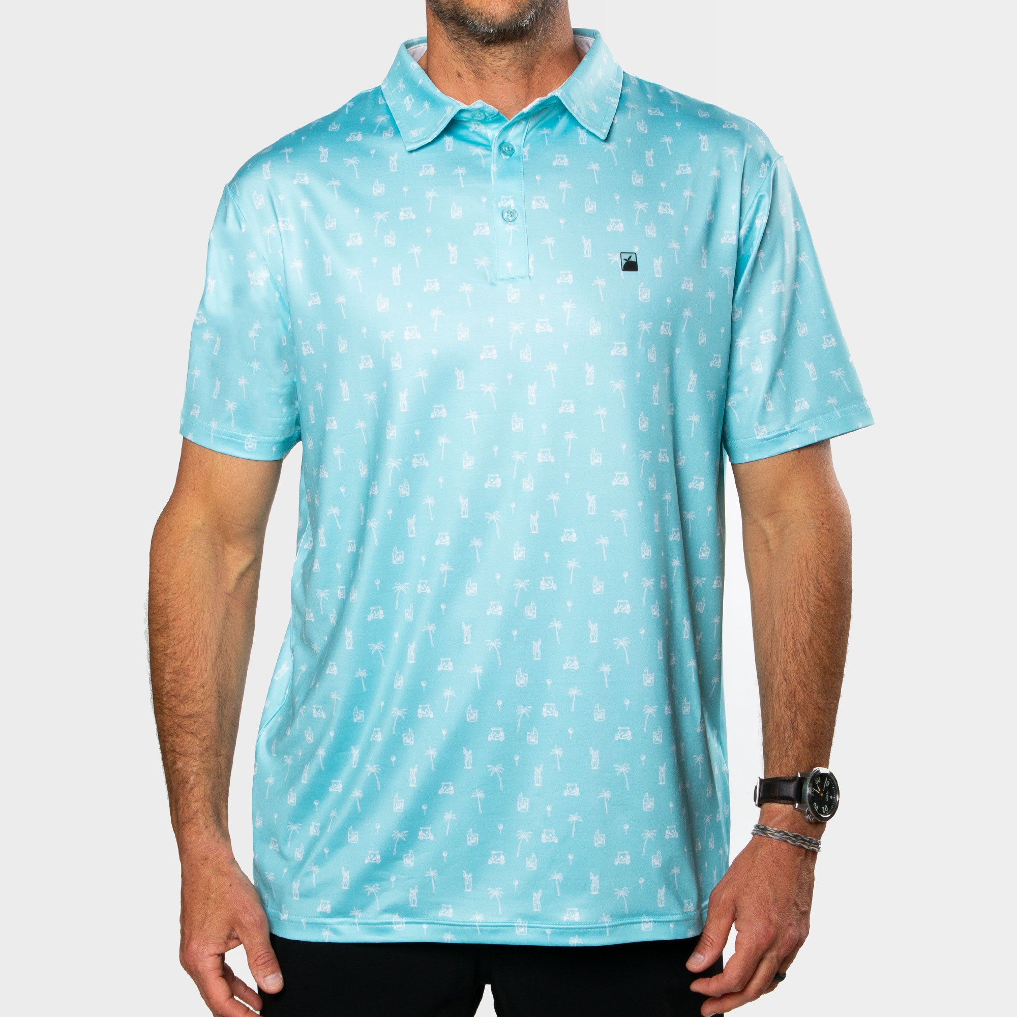 Golfaholic Polo