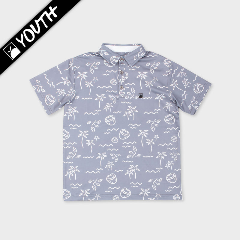 Island Time Youth Polo