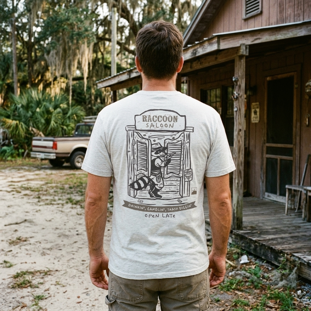 Raccoon Saloon Tee