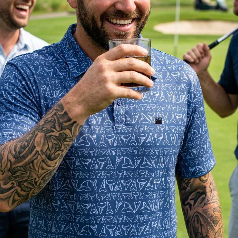 Toothy Stripe Polo