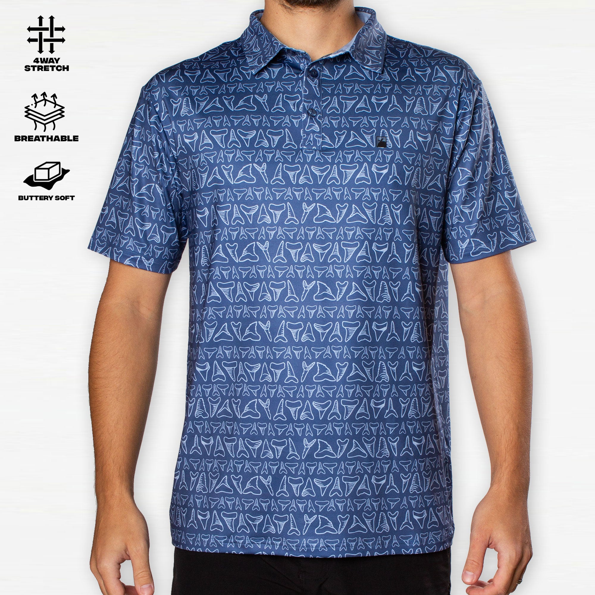 Toothy Stripe Polo