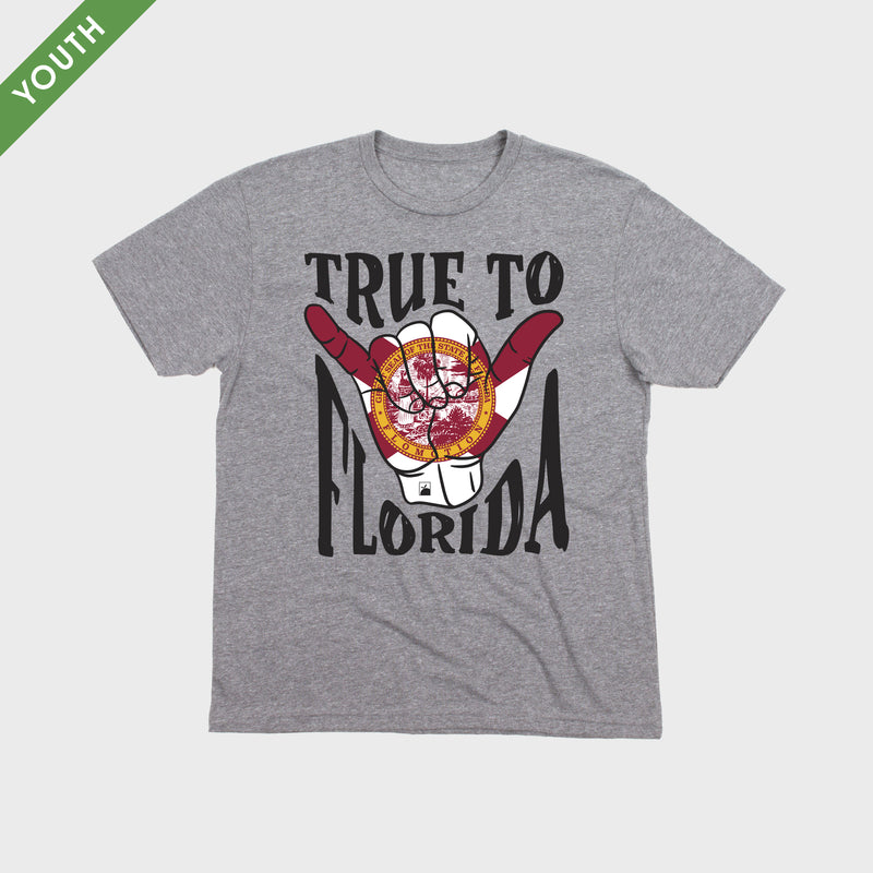 True To FL Shaka Youth Tee