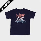 USA Shark Bait Youth Tee