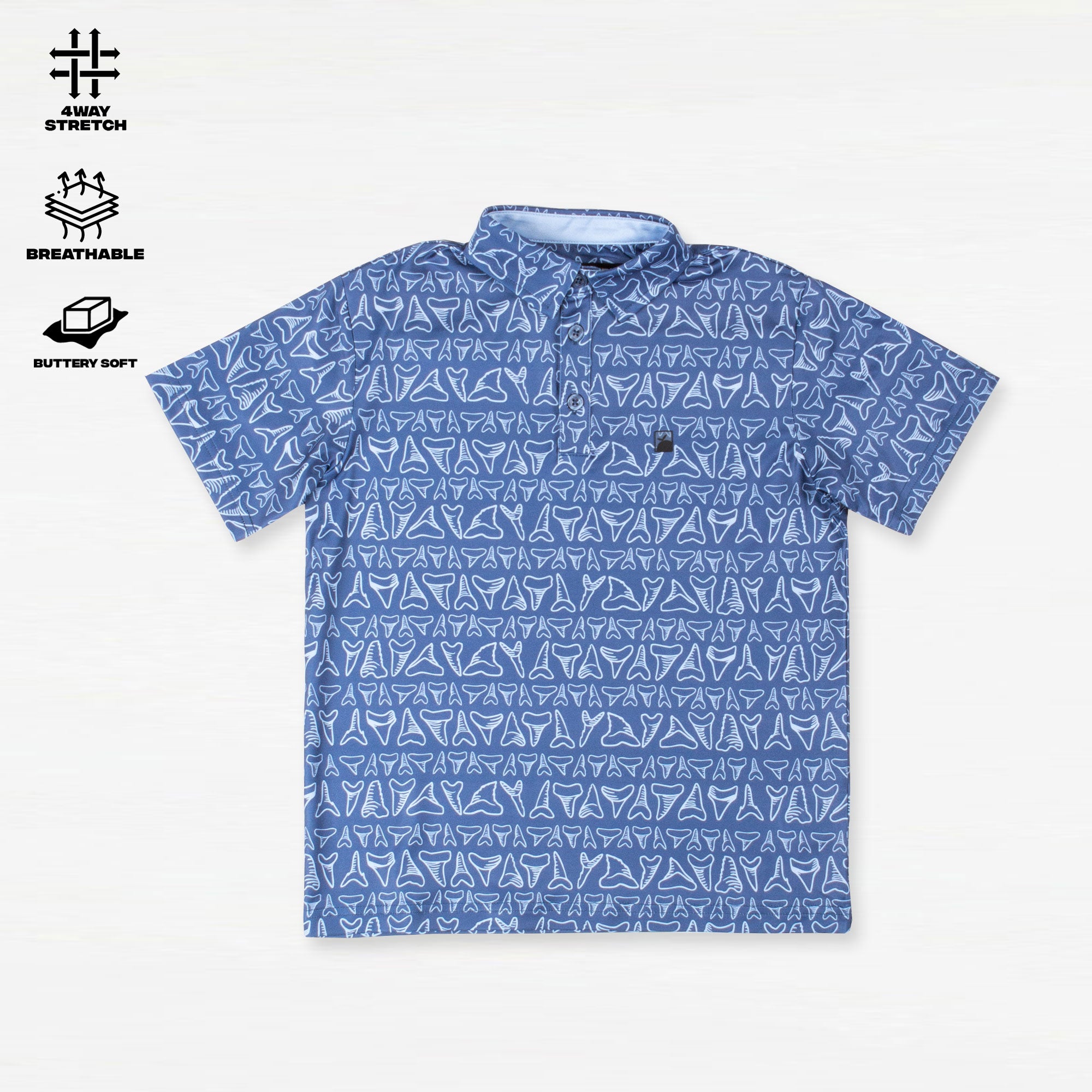 Youth Toothy Stripe Polo