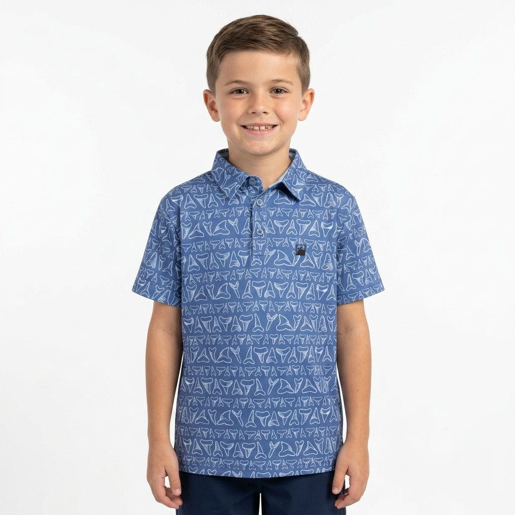 Youth Toothy Stripe Polo