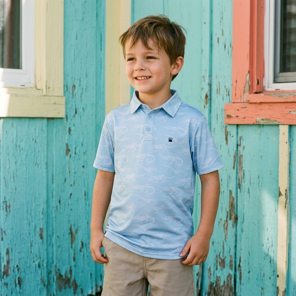 Youth Skelly Polo