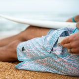 Coral Reef Scallop Boardshorts 18"