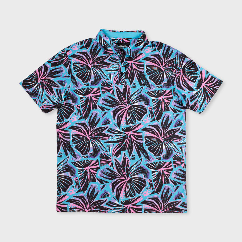 Funky Floral Polo