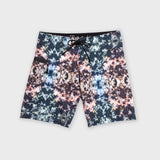 Toothy Tie Dye Tubular Boardshorts 19"